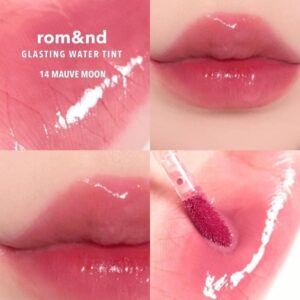 Son Romand Glasting Water Tint 14 sở hữu chất son bóng mịn, quyến rũ