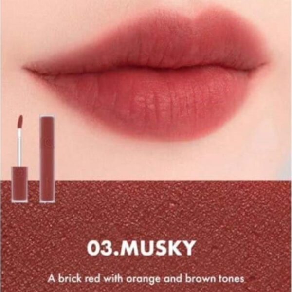 BF 03 Cam Đỏ Gạch – Son Romand Blur Fudge Tint 03 Musky