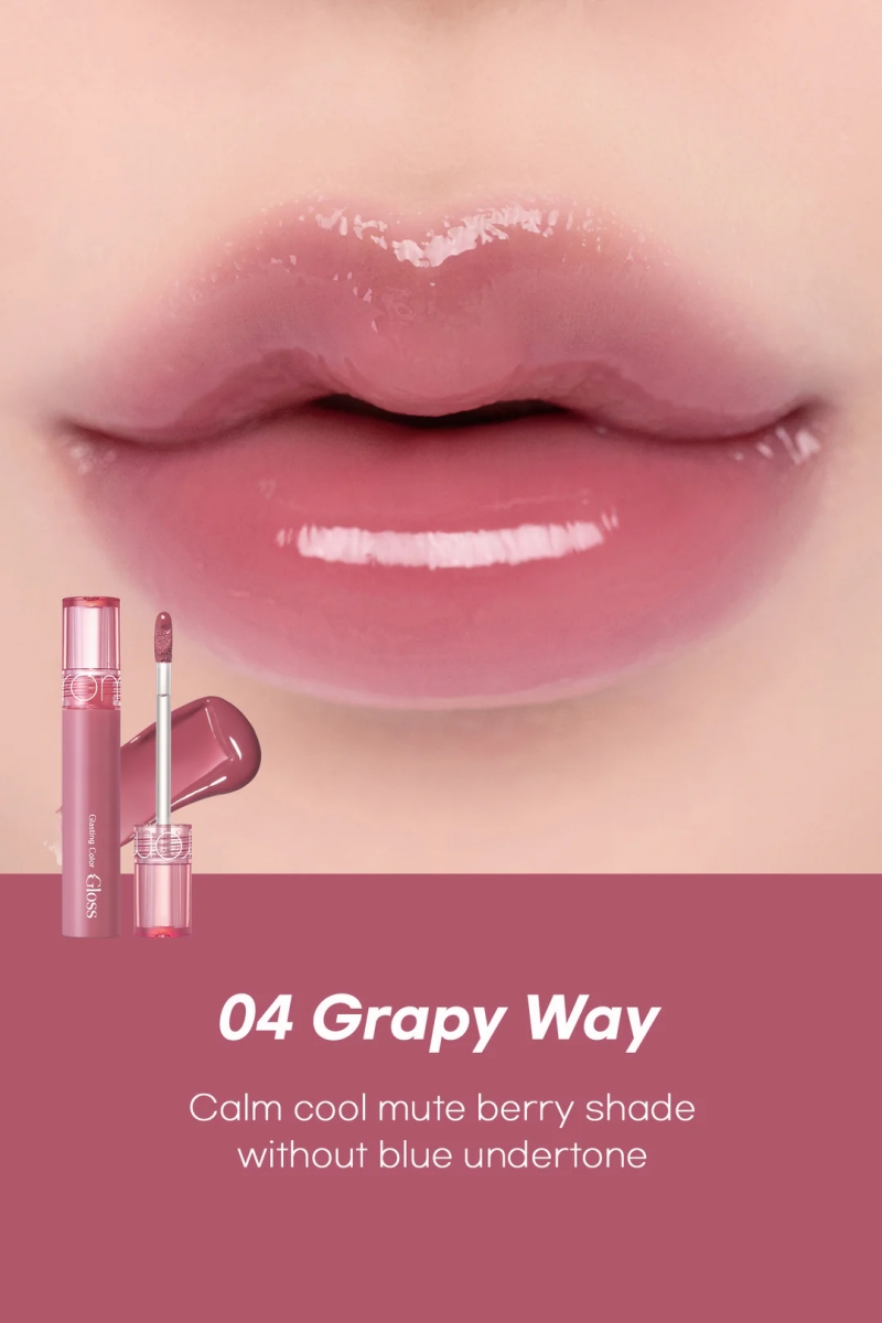04 Grapy Way – Tông berry nhẹ nhàng kết hợp cùng chút ánh tím